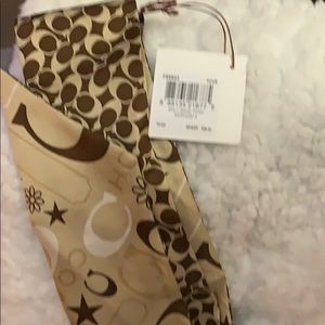 Coach signature scarf